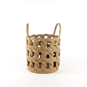 Natural Bamboo Baskets in 2 Sizes by BIDKhome