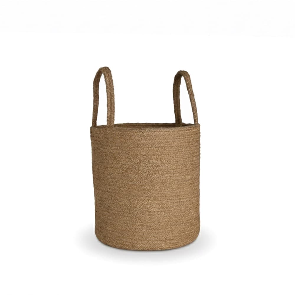 Natural Bamboo Baskets in 2 Sizes by BIDKhome