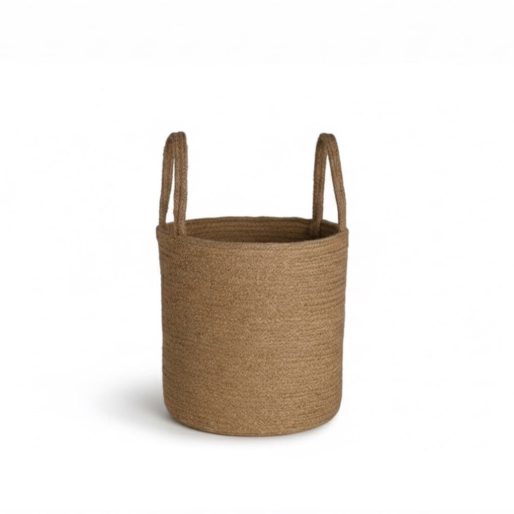 Natural Bamboo Baskets in 2 Sizes by BIDKhome - Image 2