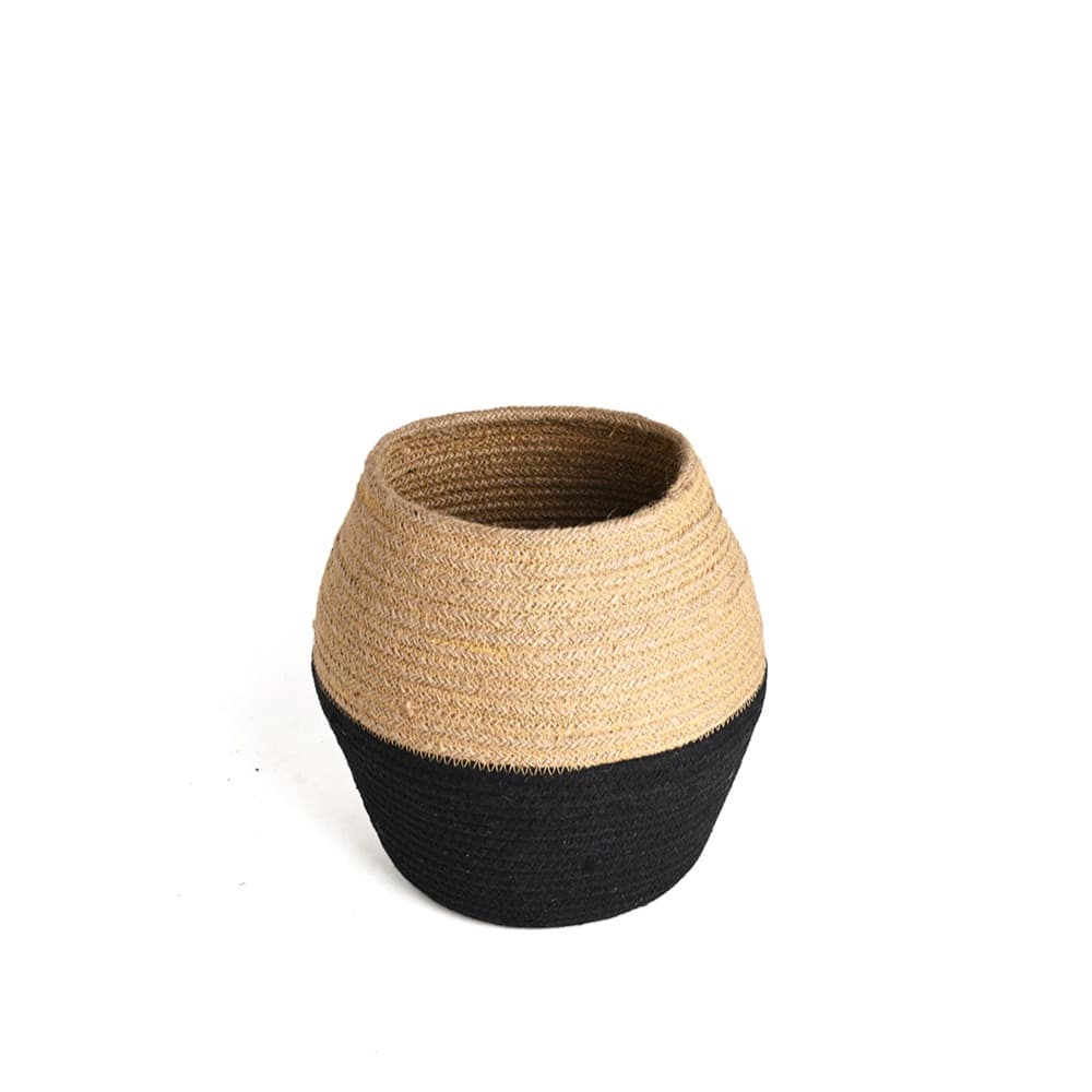 Black & Natural Bamboo Vases in 2 Sizes by BIDKhome - Image 4