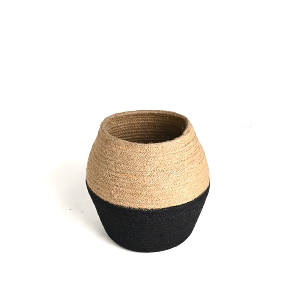 Black & Natural Bamboo Vases in 2 Sizes by BIDKhome - Image 5