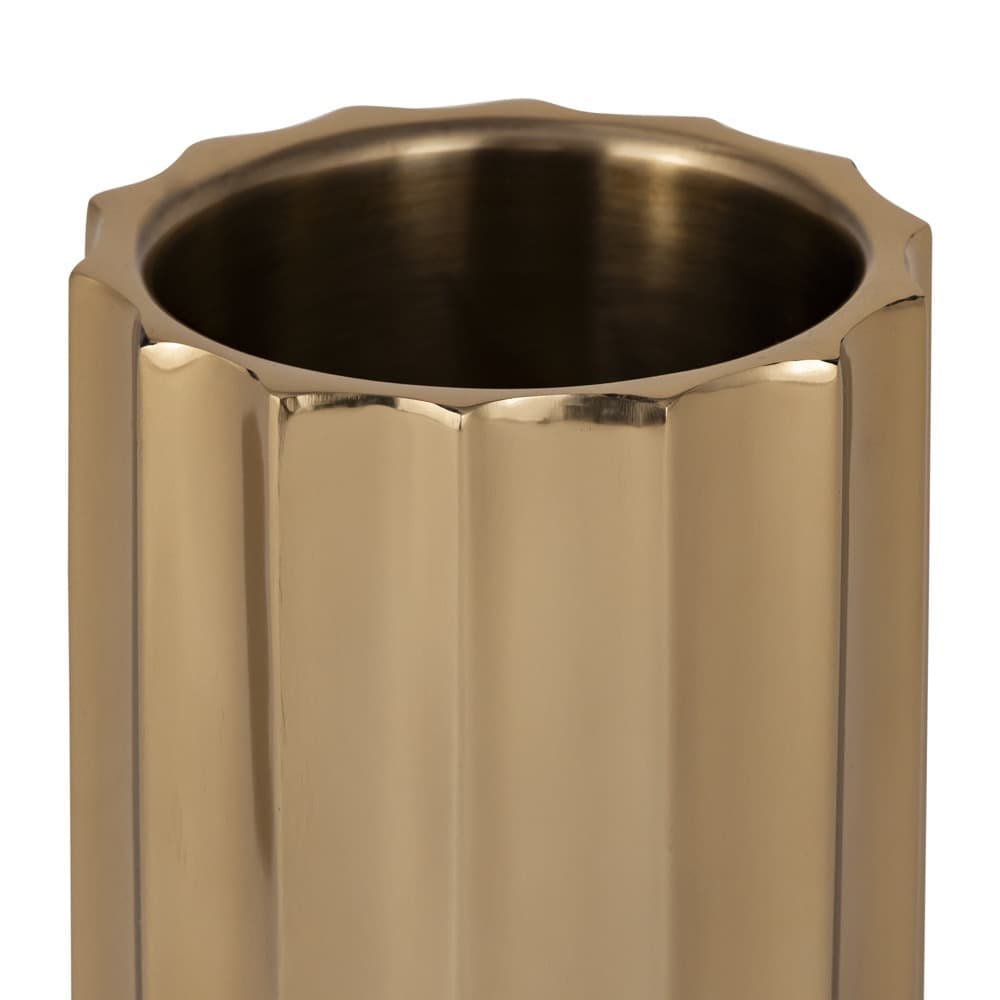 Gold Steel Double-Wall Ice Bucket in 2 Sizes by BIDKhome - Image 23