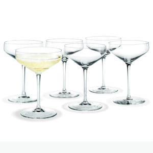 Perfection Cocktail Glass Clear 6 Pcs H: 6.5" Ø: 4.8" 12.8 oz by Holmegaard