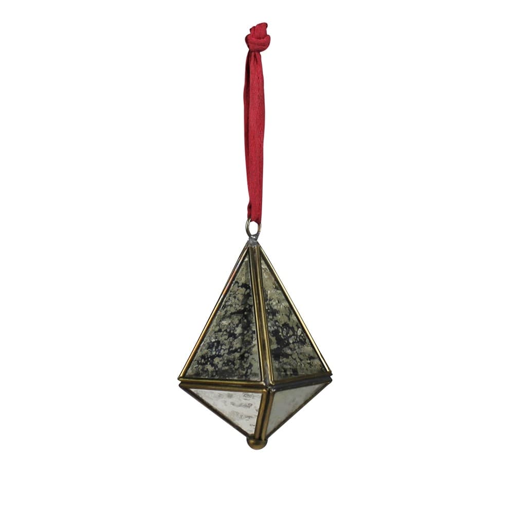 Octahedron Ornament A with Sari Hanger Set of 2 by HomArt - Image 3