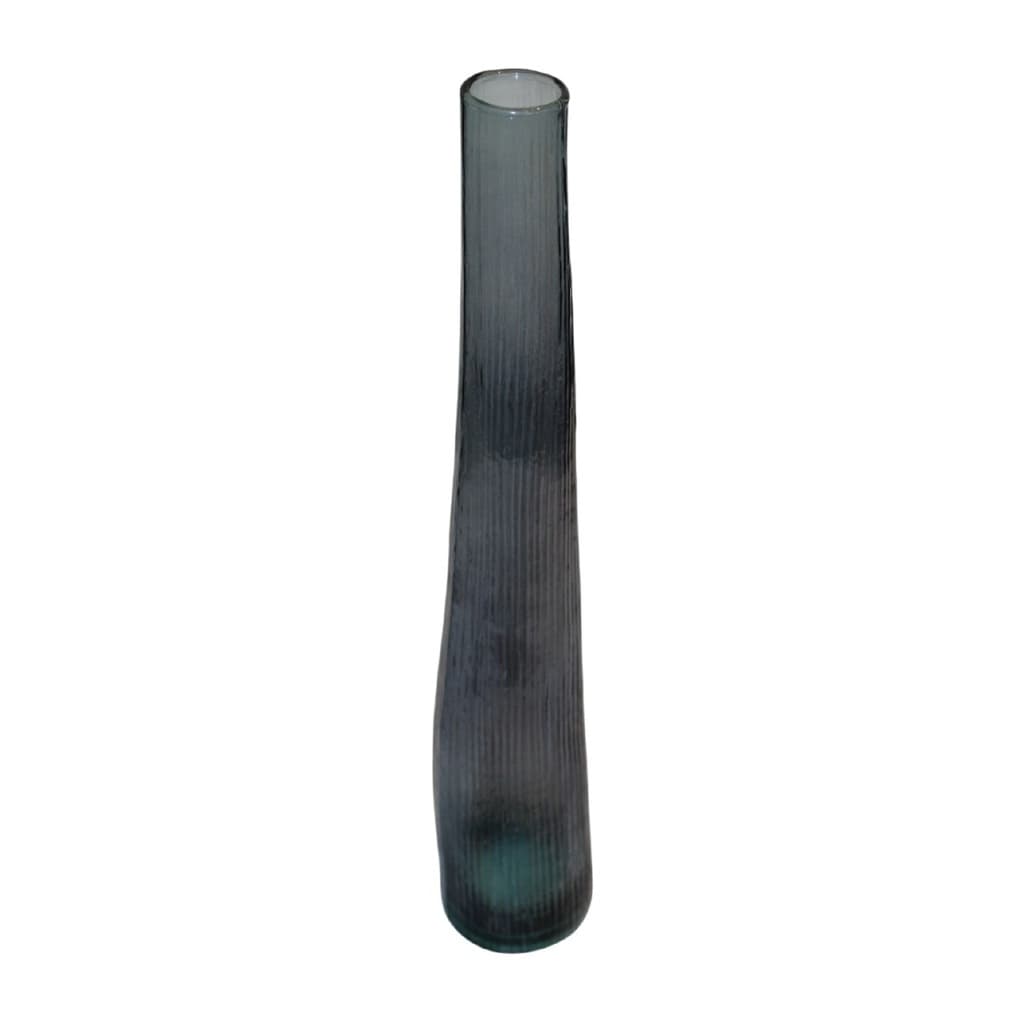 Harmony Blue Recycled Glass Vase in 3 Sizes by BIDKhome