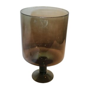 Sofia Brown Recycled Glass Vase by BIDKhome