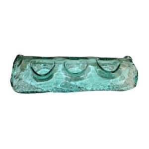 Pamela Clear Triple Tealight Holder by BIDKhome