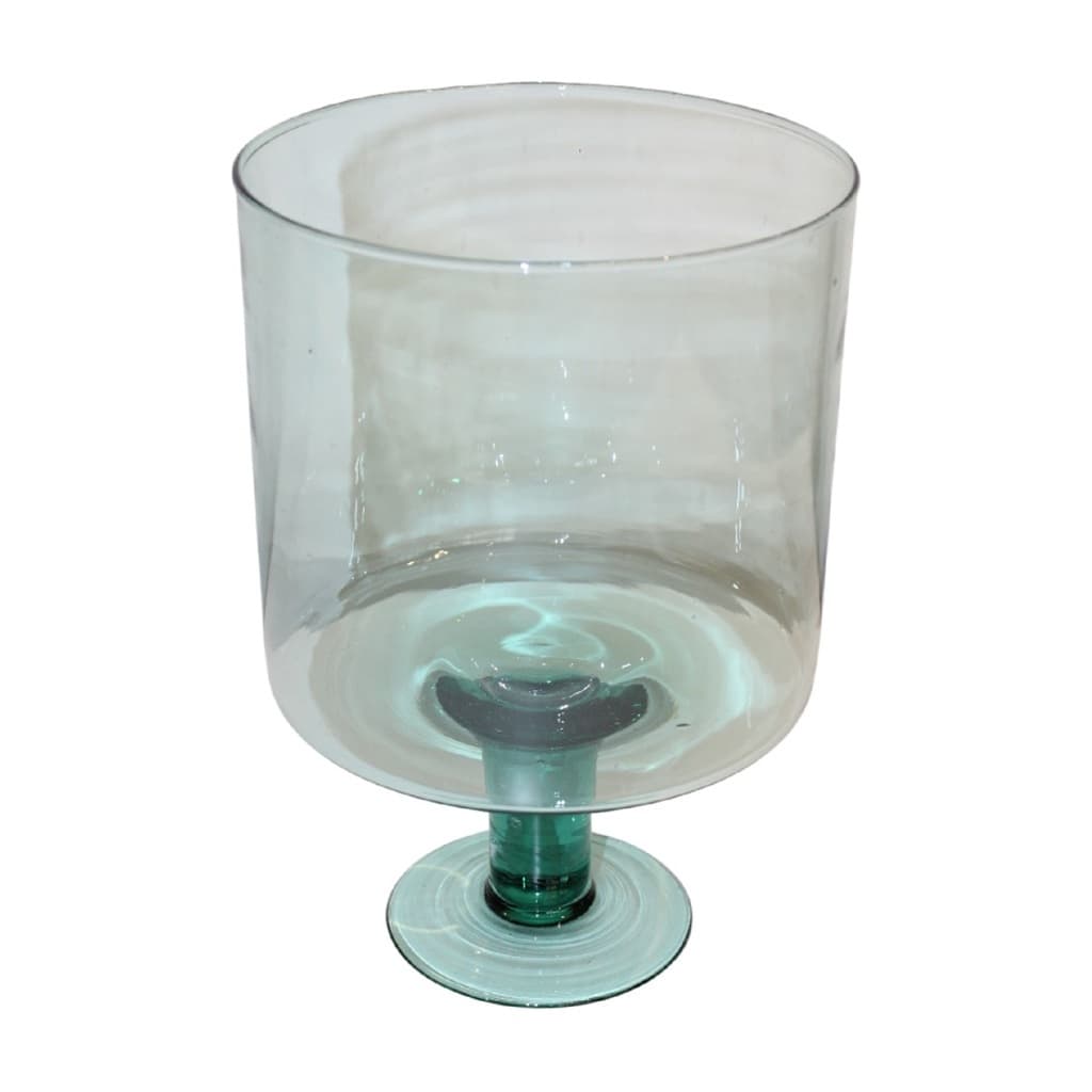 Sofia Clear Recycled Glass Vase in 3 Sizes by BIDKhome - Image 2