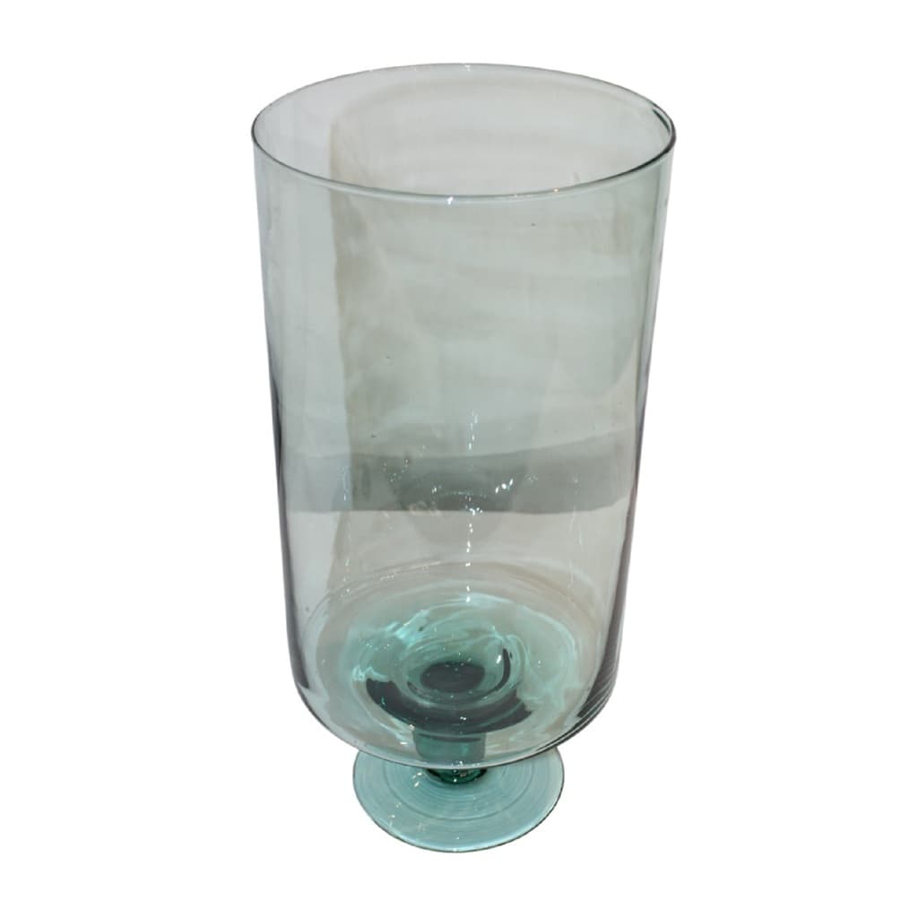 Sofia Clear Recycled Glass Vase in 3 Sizes by BIDKhome - Image 3