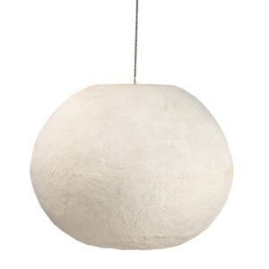 Paper Mache Pendant in 2 Sizes by BIDKhome
