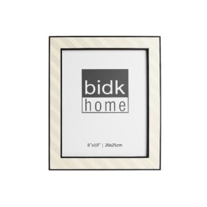 Black & White Resin Bone Picture Frames in 3 Sizes by BIDKhome