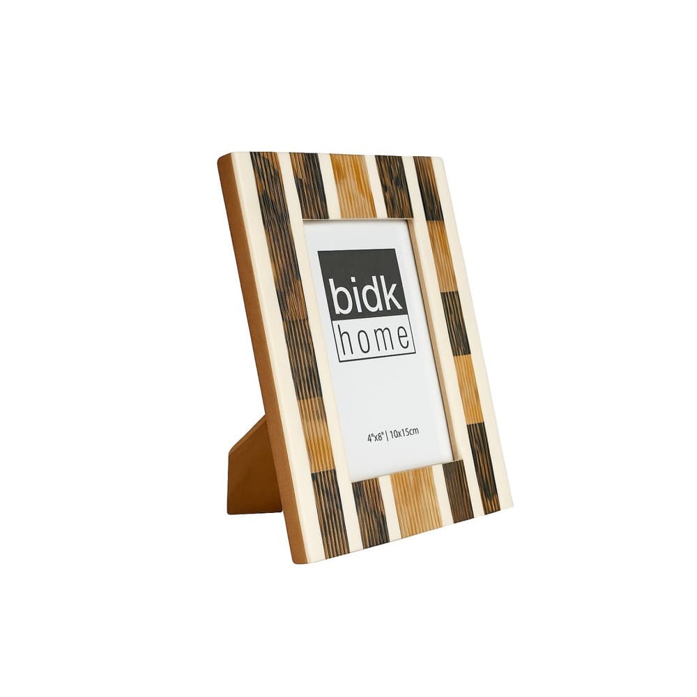 White & Yellow Resin Horn Picture Frames in 3 Sizes by BIDKhome - Image 10