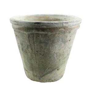 Medium Whitestone Rustic Terra Cotta Short Tomato Pot by HomArt