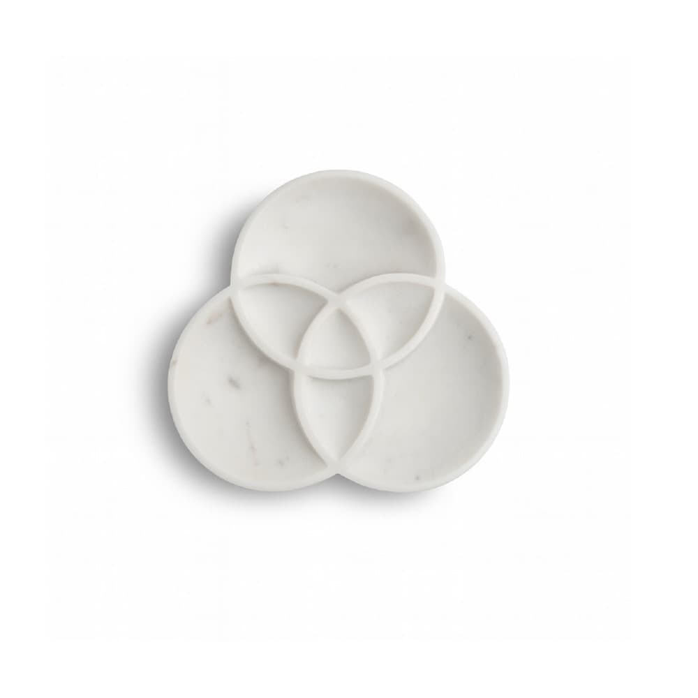 White Marble Centerpieces in 3 Sizes by BIDKhome - Image 5