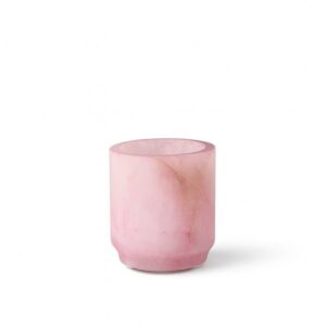 Pink Alabaster Votive by BIDKhome