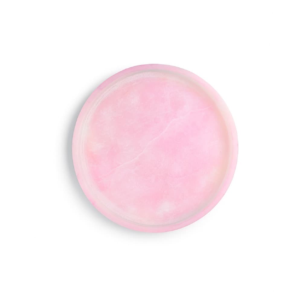Pink Alabaster Round Trays in 3 Sizes by BIDKhome - Image 11