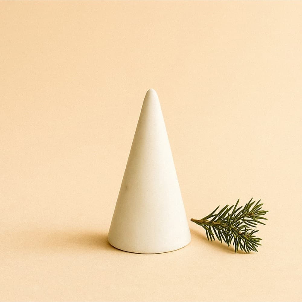 White Marble Christmas Trees in 3 Sizes by BIDKhome - Image 11