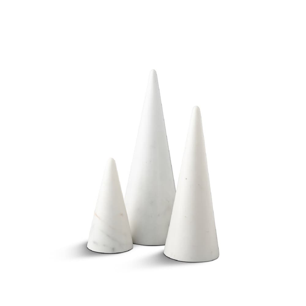 White Marble Christmas Trees in 3 Sizes by BIDKhome - Image 12