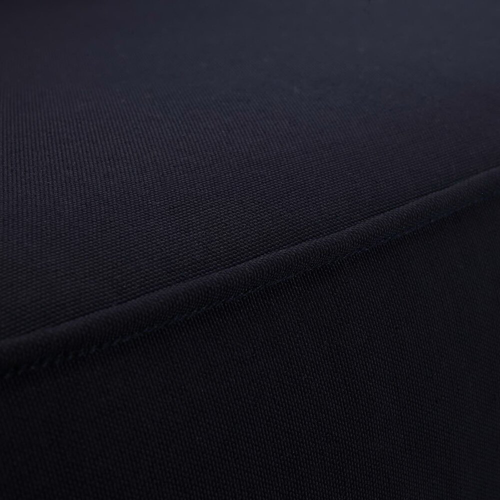 Marina Outdoor Patio Teak Left-Facing Sofa in Natural Navy by Modway - Image 9