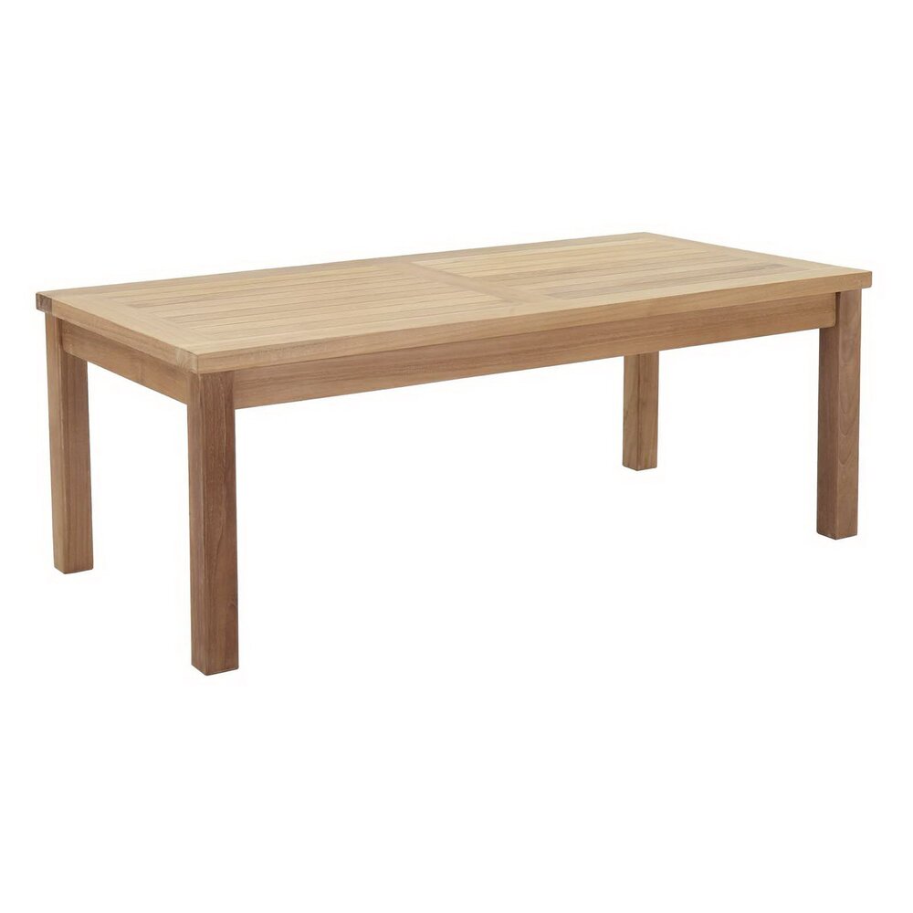 Marina 8 Piece Outdoor Patio Teak Set in Natural Gray by Modway - Image 7