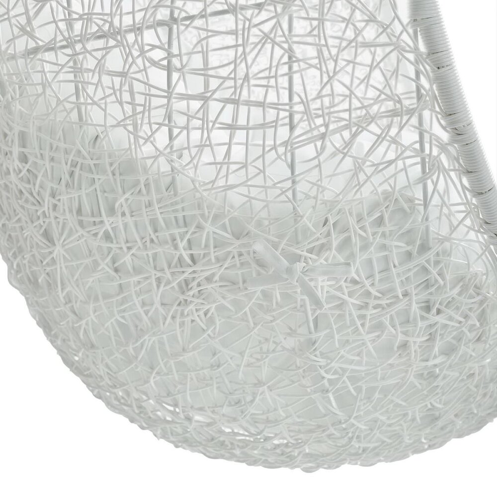 Hide Outdoor Patio Swing Chair With Stand in White by Modway - Image 5
