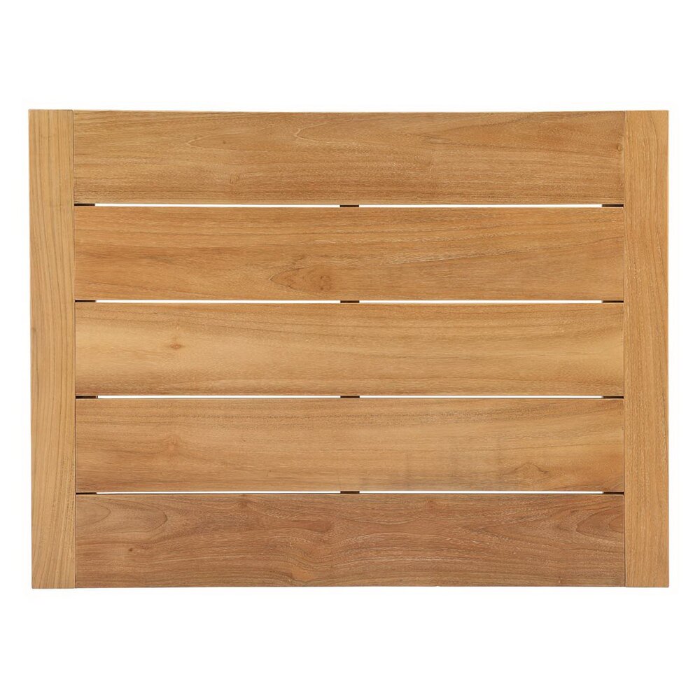 Upland 4 Piece Outdoor Patio Teak Set in Natural White by Modway - Image 7