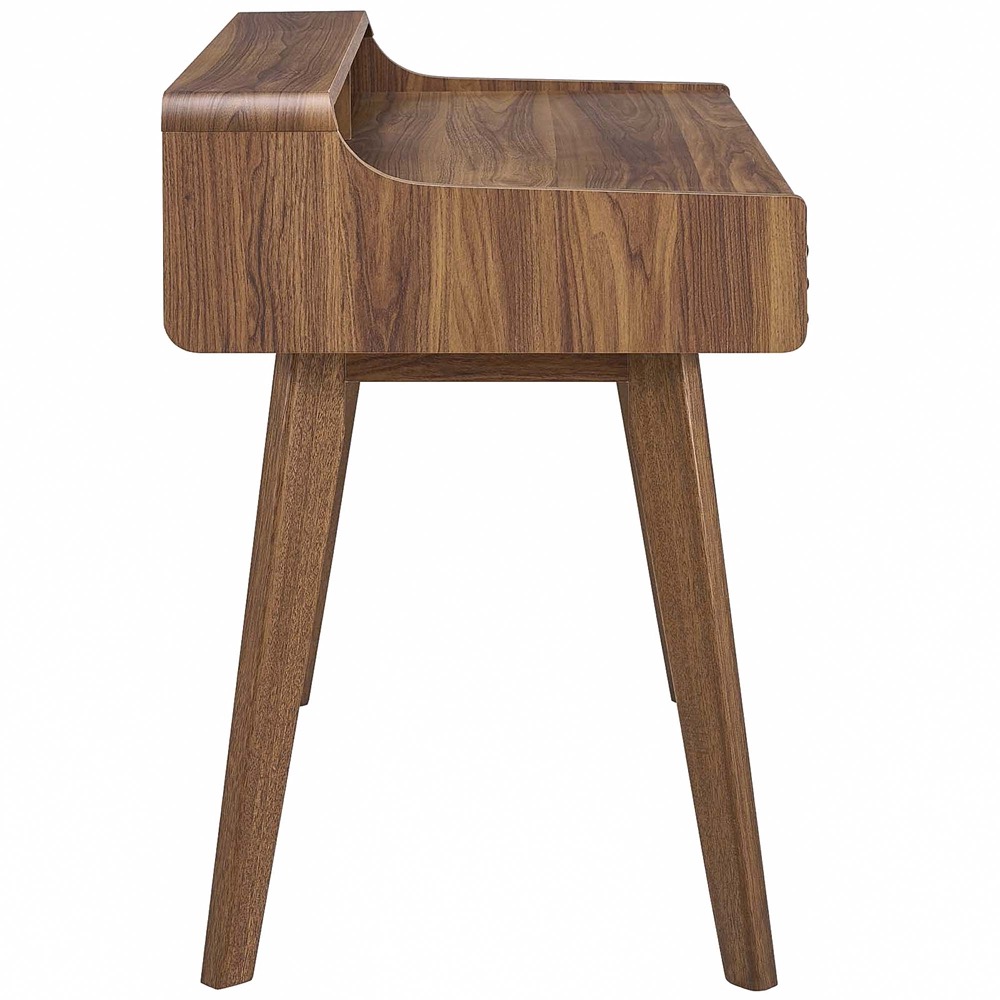 Render Writing Desk in Walnut by Modway - Image 3