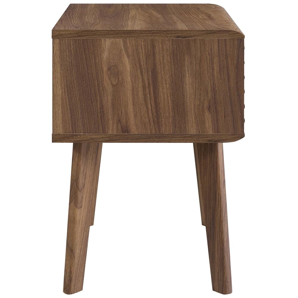 Render End Table / Nightstand in Walnut by Modway - Image 3