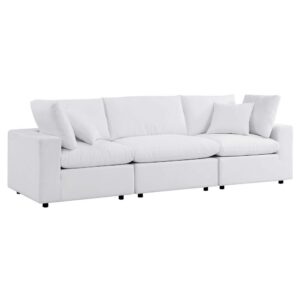 Commix Sunbrella® Outdoor Patio Sofa in White by Modway