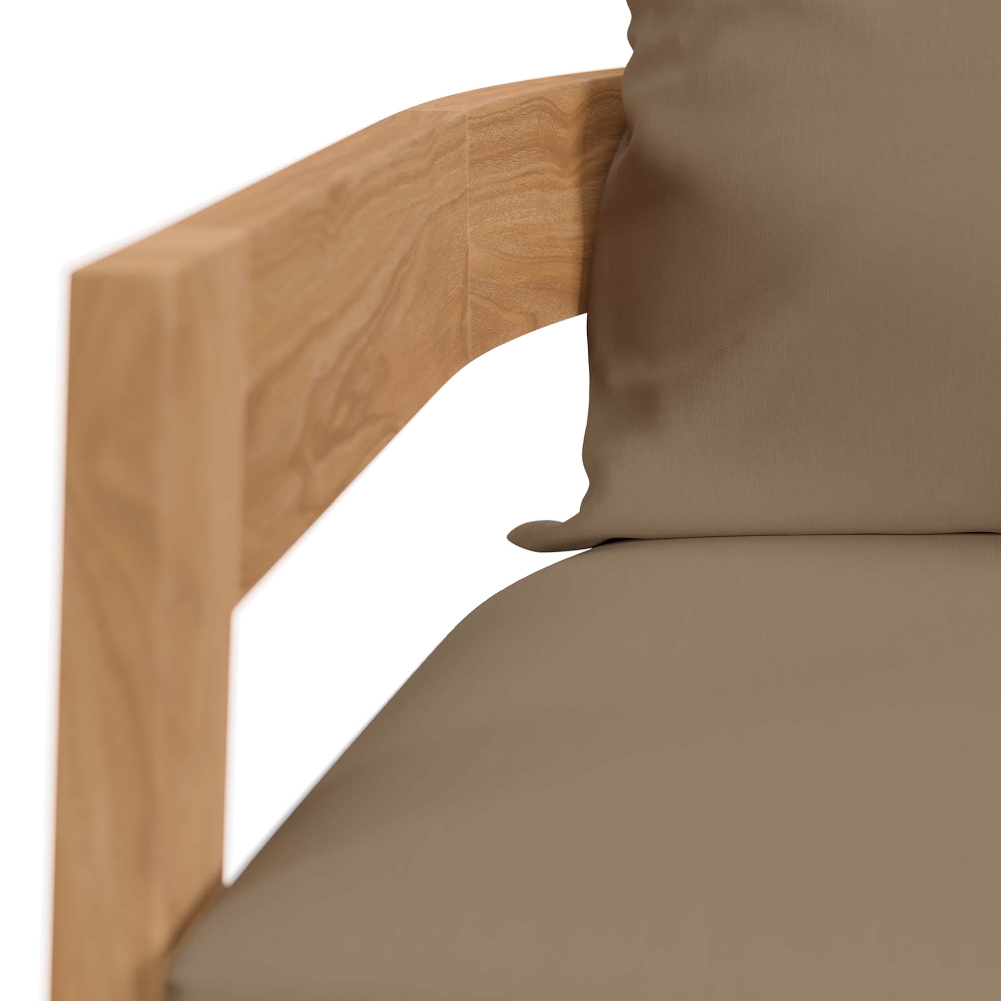 Brisbane Teak Wood Outdoor Patio Armchair by Modway - Image 6