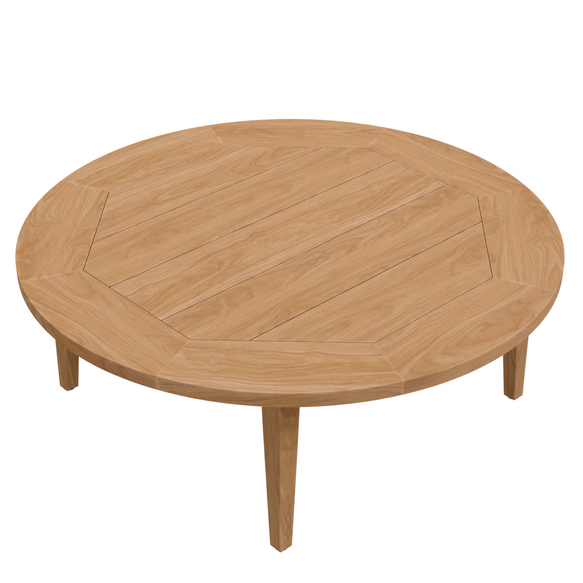 Brisbane Teak Wood Outdoor Patio Coffee Table by Modway - Image 3