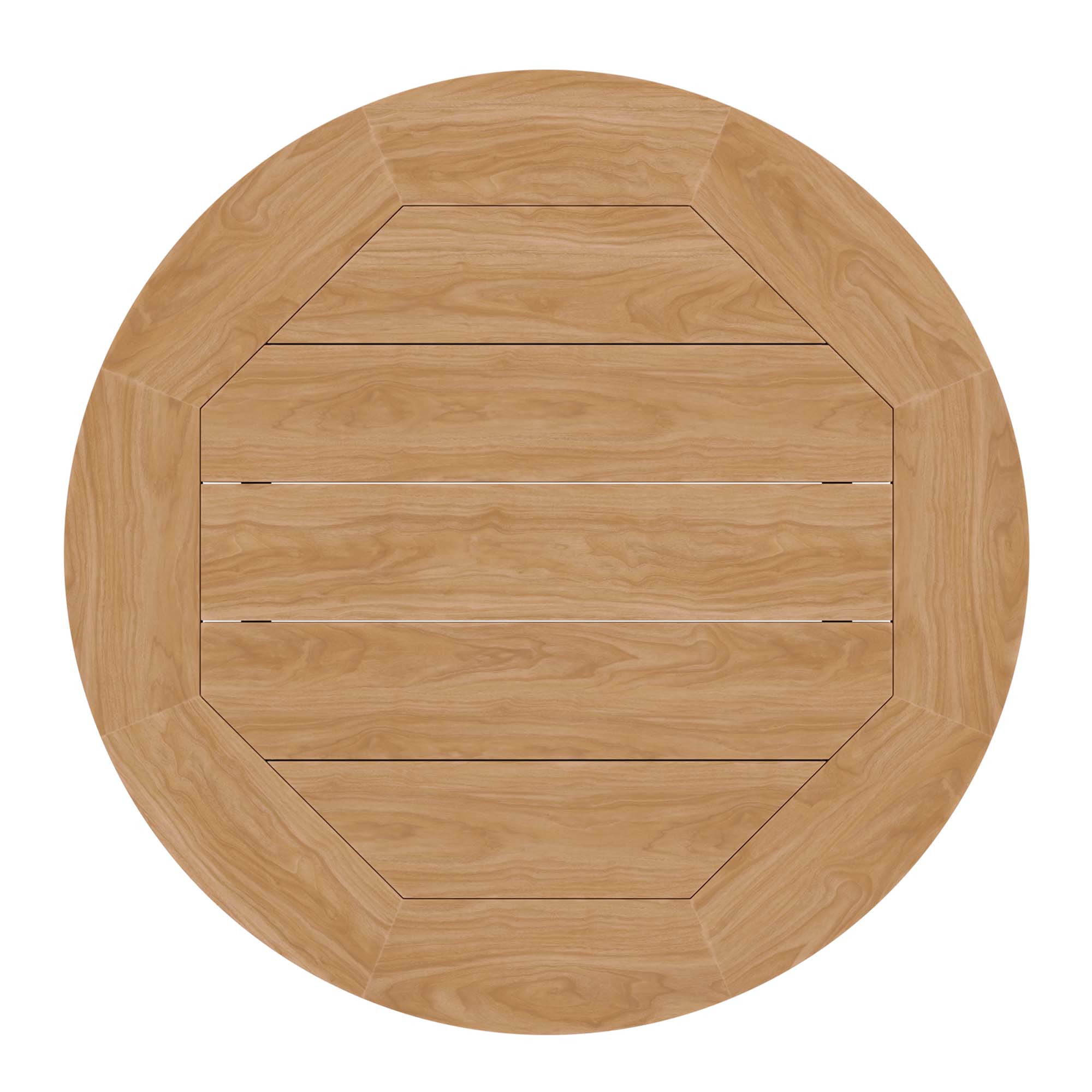 Brisbane 3-Piece Teak Wood Outdoor Patio Set by Modway - Image 11