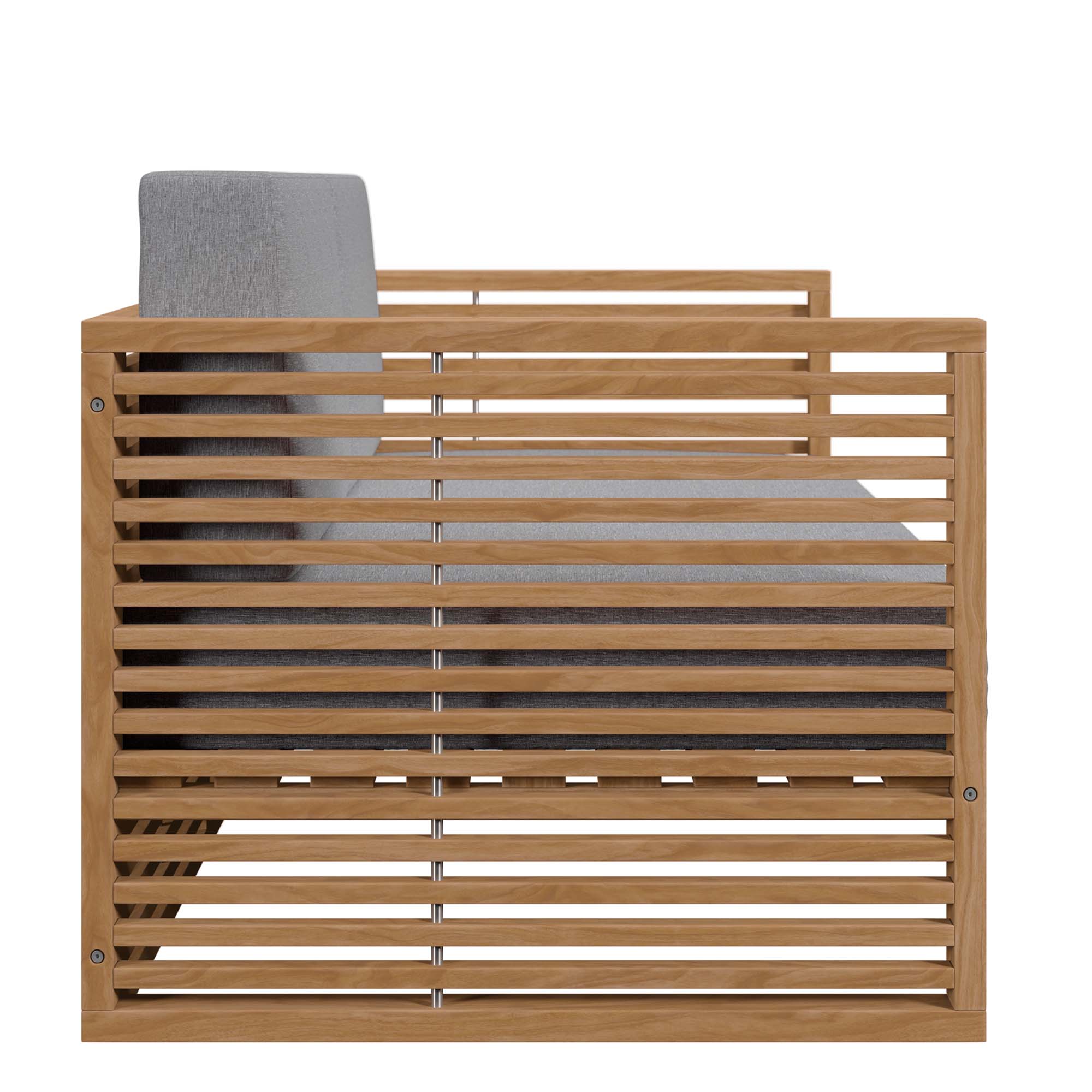 Carlsbad 6-Piece Teak Wood Outdoor Patio Set by Modway - Image 8