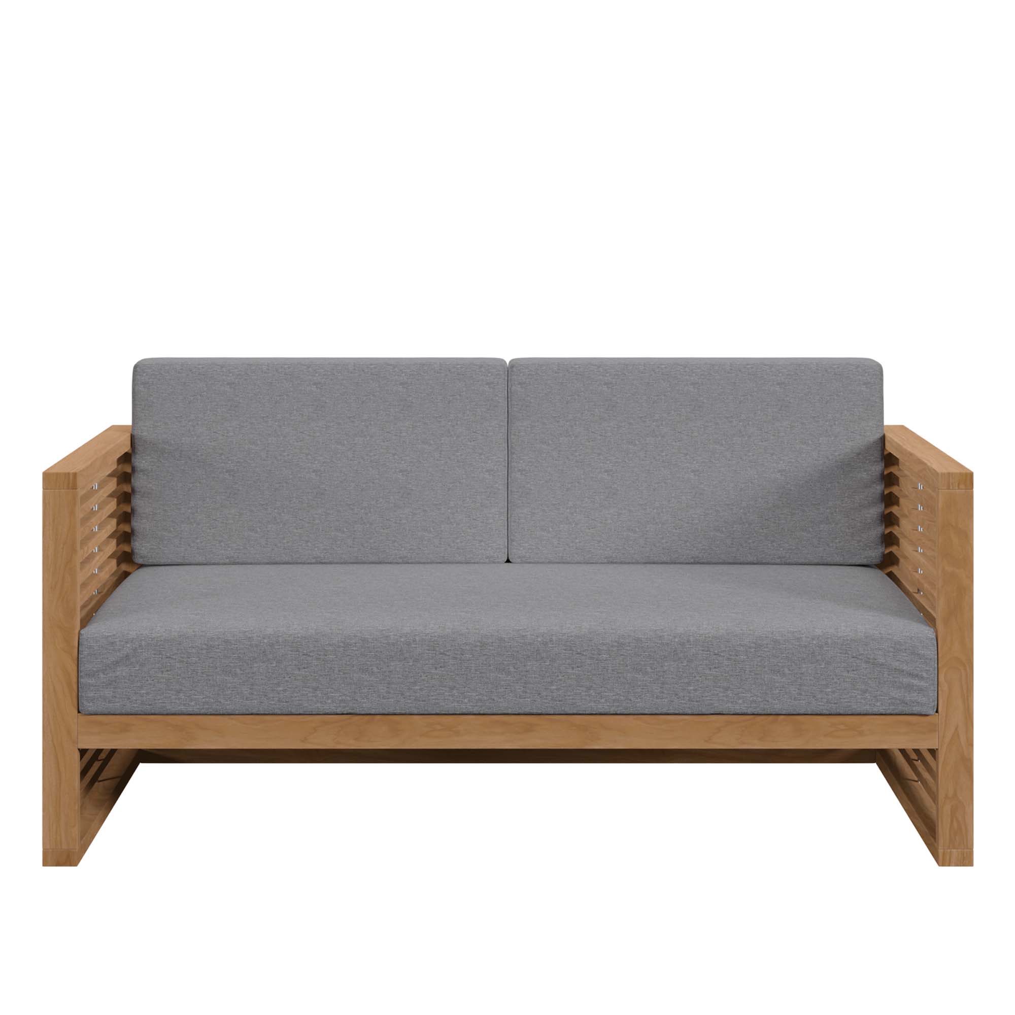 Carlsbad 3-Piece Teak Wood Outdoor Patio Set by Modway - Image 7