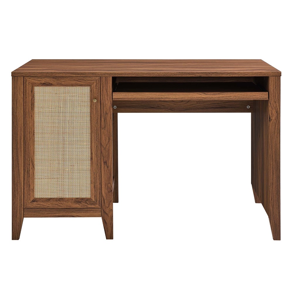 Soma 47" Office Desk in Walnut by Modway - Image 5
