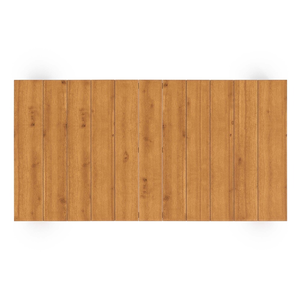 Tahoe Outdoor Patio Acacia Wood Coffee Table in Natural by Modway - Image 7