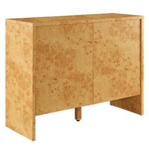 Hudson 40" Burl Wood Sideboard by Modway in Natural by Modway