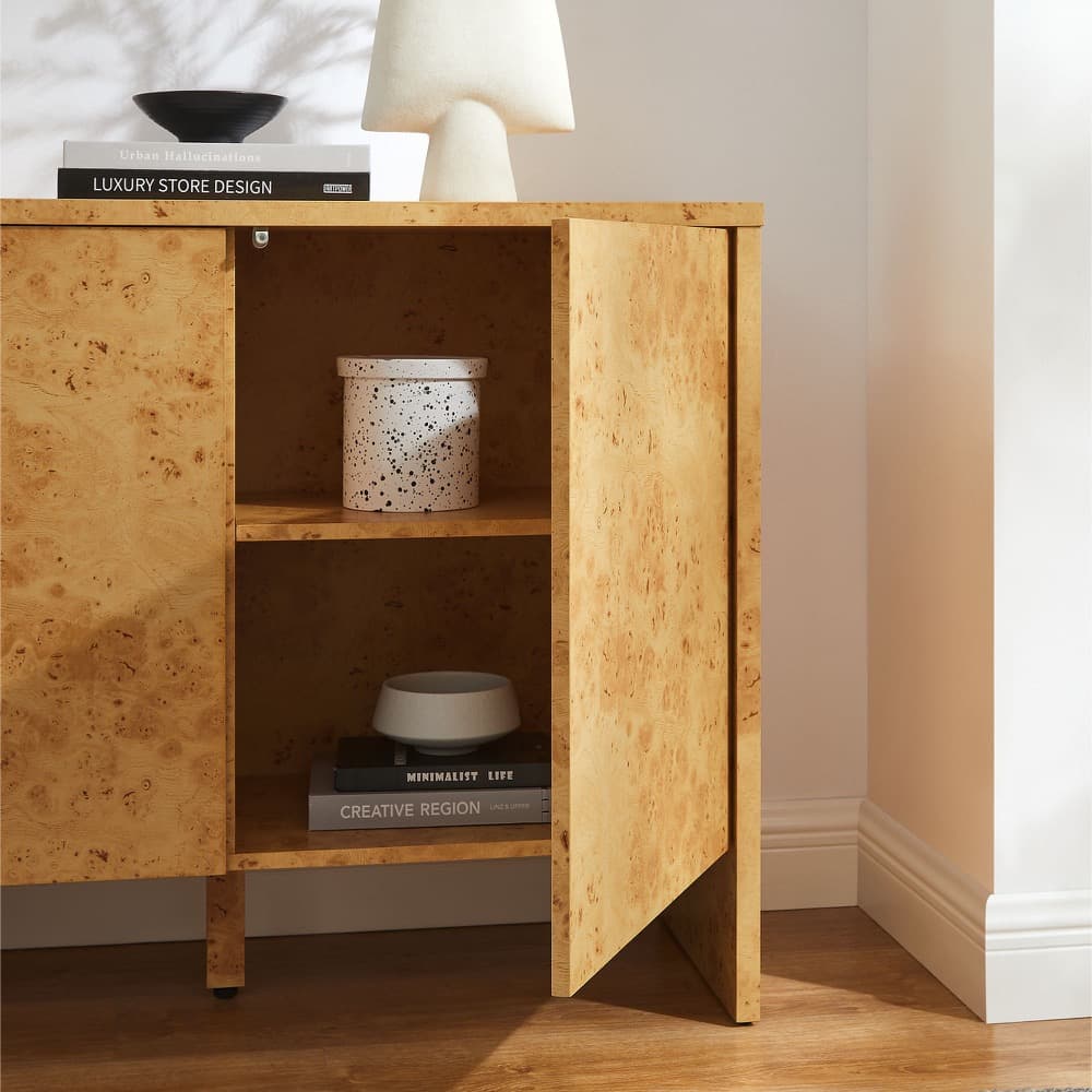 Hudson 40" Burl Wood Sideboard in Natural by Modway - Image 11