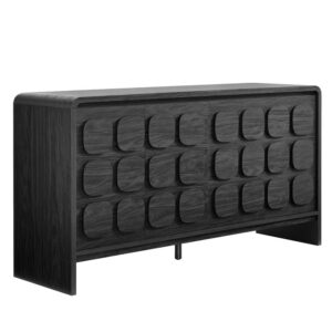 Toscana 61" Sideboard by Modway in Black by Modway