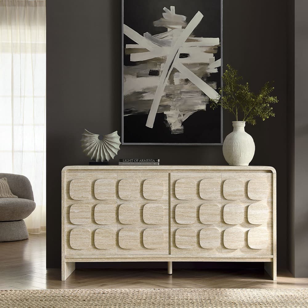 Toscana 61" Sideboard by Modway in Travertine by Modway - Image 11