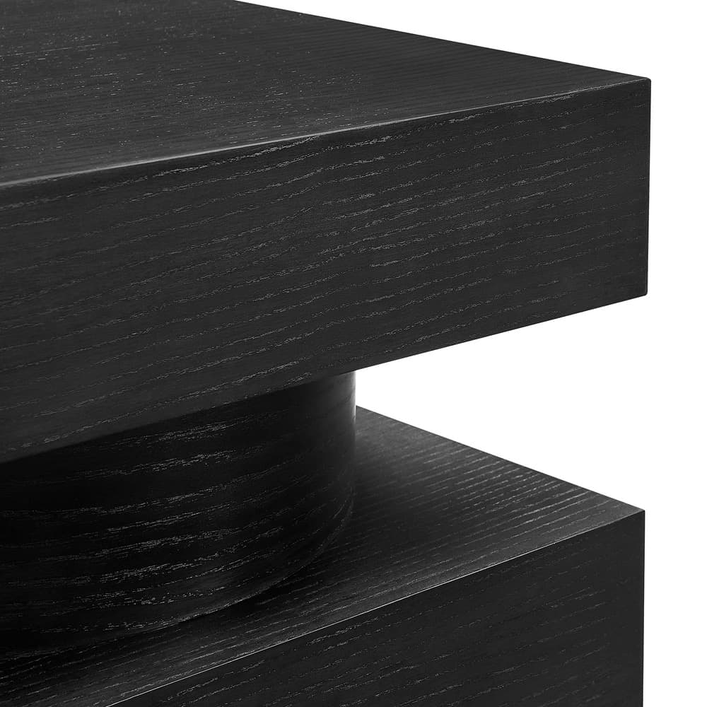 Perpetuate Totem End Table in Black by Modway - Image 6