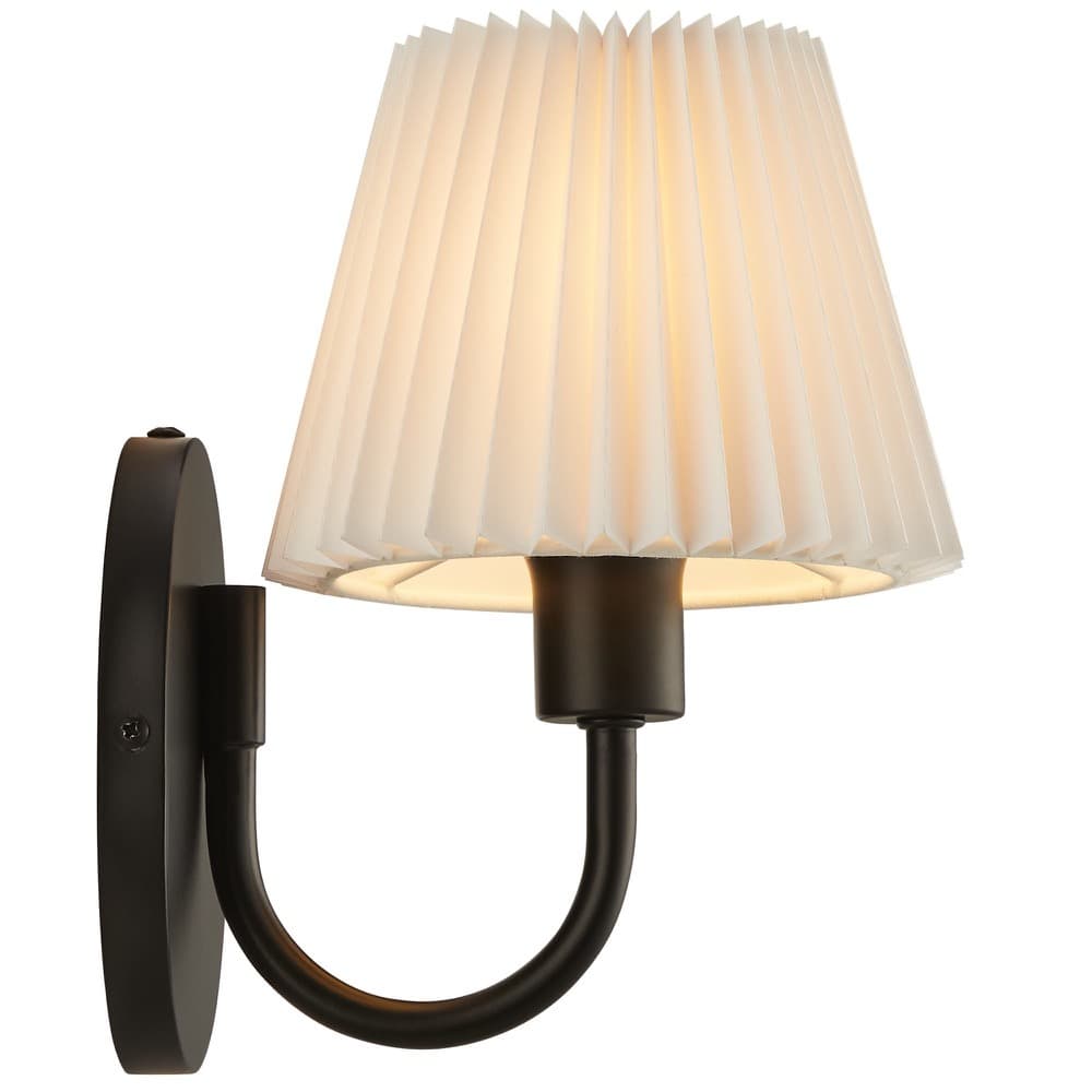 Wave Wall Sconce in Black by Modway - Image 8