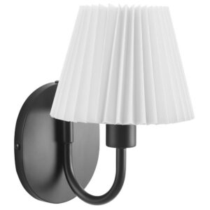 Wave Wall Sconce by Modway in Black by Modway