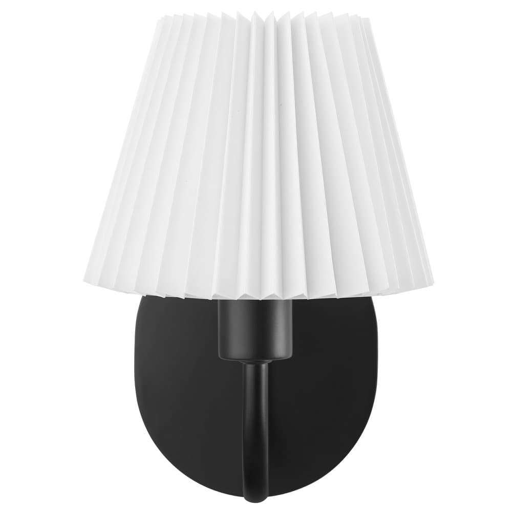 Wave Wall Sconce in Black by Modway - Image 6