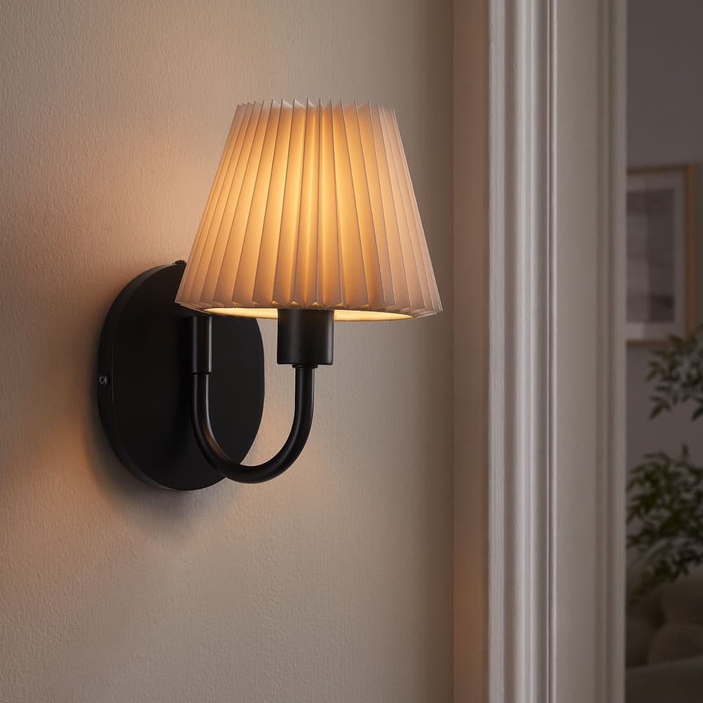Wave Wall Sconce in Black by Modway - Image 10