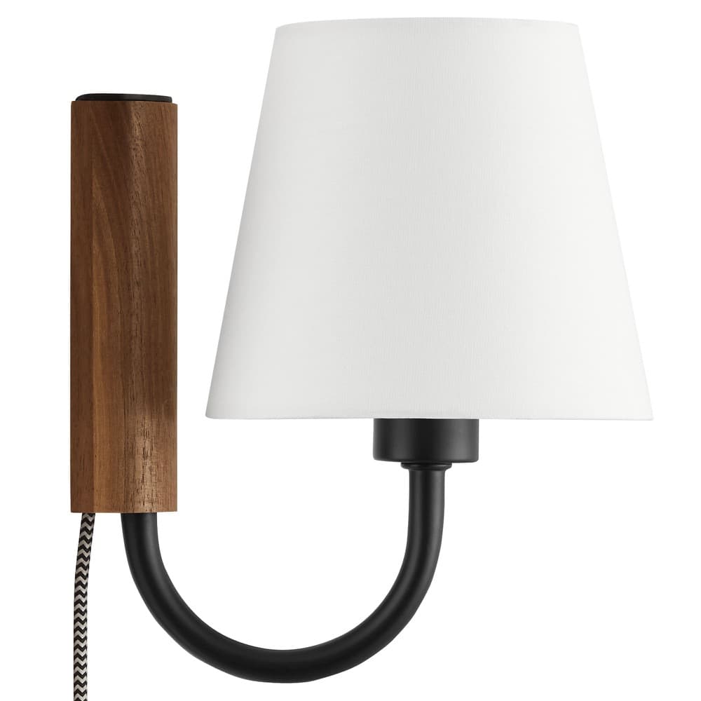 Sunlit Swivel Wall Sconce by Modway in Walnut Black by Modway