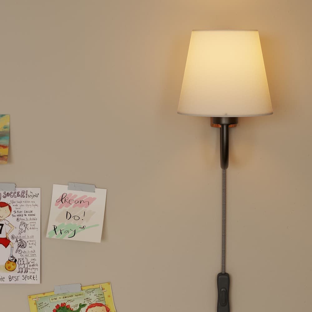 Sunlit Swivel Wall Sconce by Modway in Walnut Black by Modway - Image 11