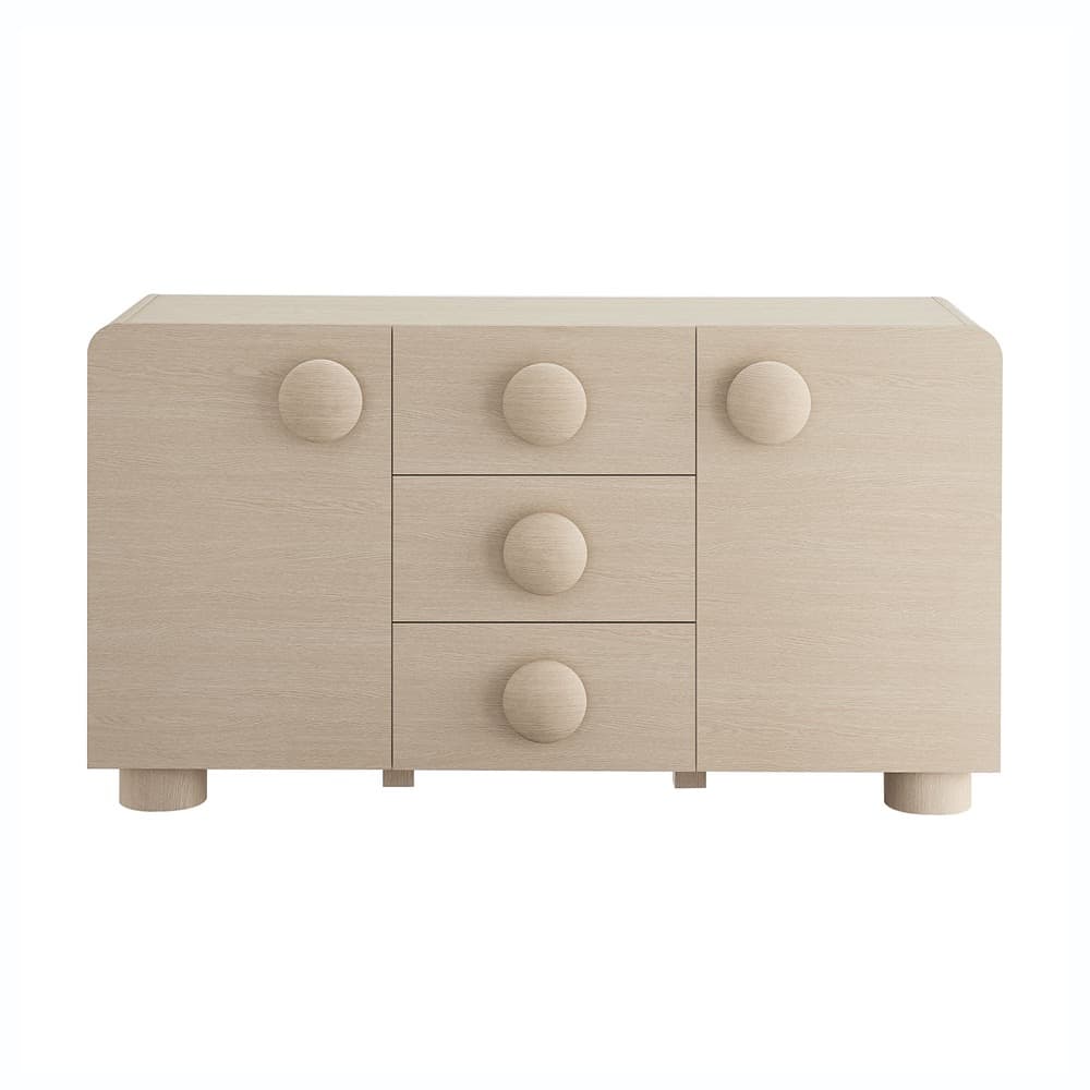 Sonnet 57" Sideboard Storage Cabinet in Ash by Modway - Image 5