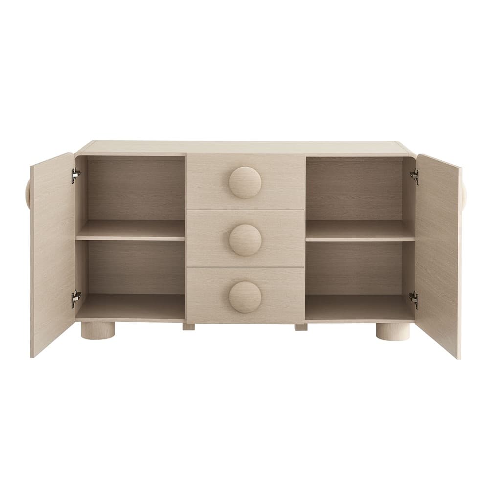 Sonnet 57" Sideboard Storage Cabinet in Ash by Modway - Image 6