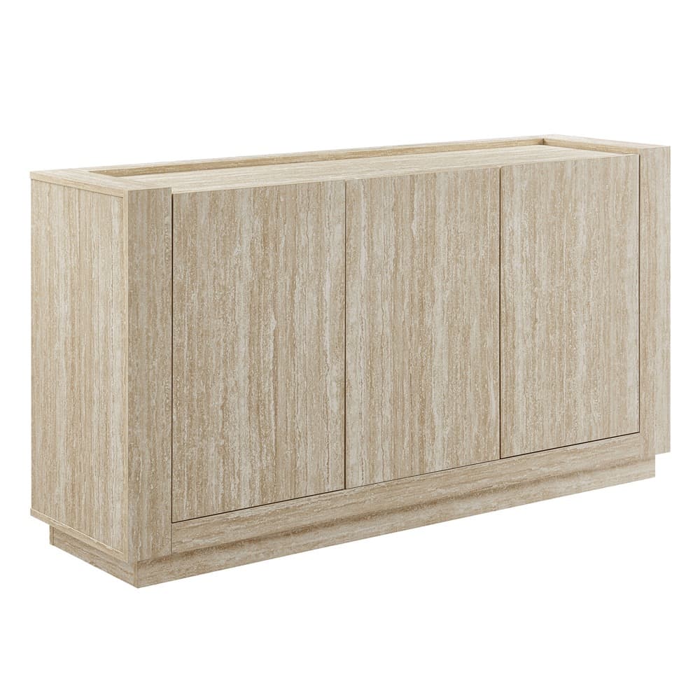 Hollis 59" Travertine Sideboard by Modway in Travertine by Modway